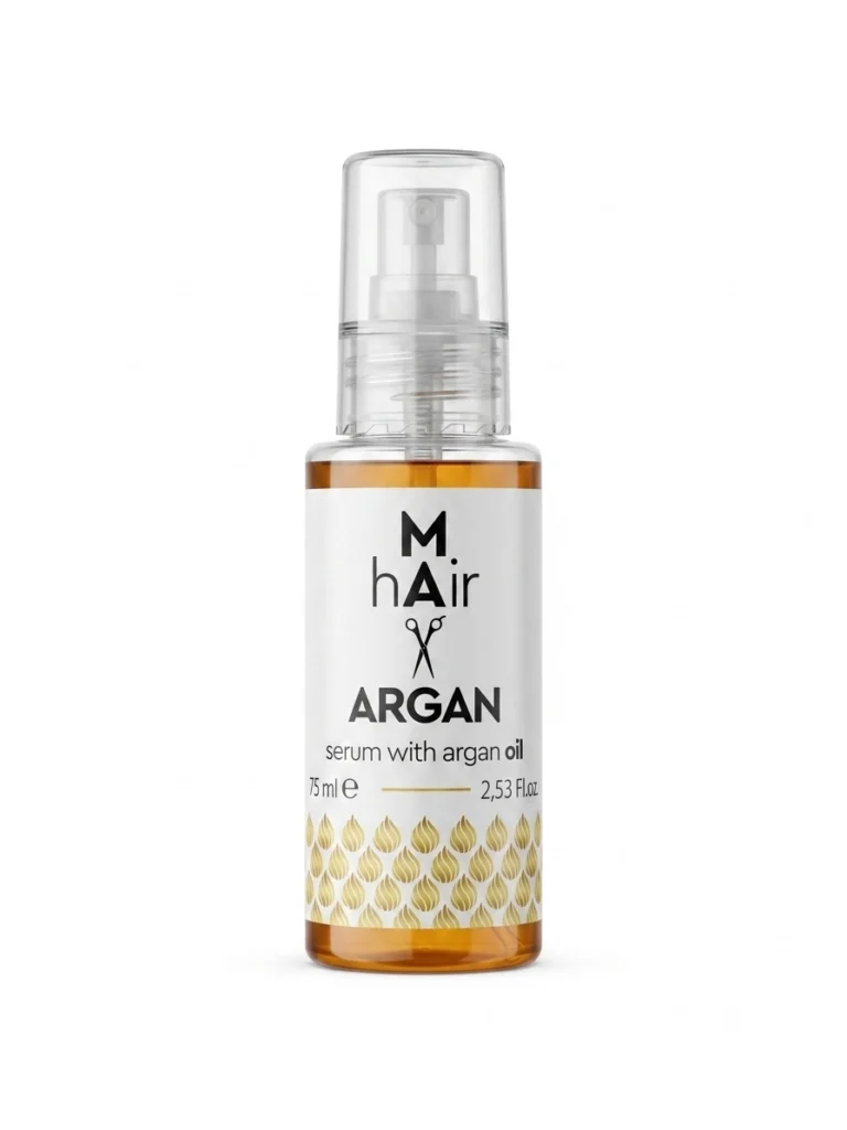 Siero Capelli con Olio di Argan, Lino e Ginepro – Anti-Crespo e Illuminante